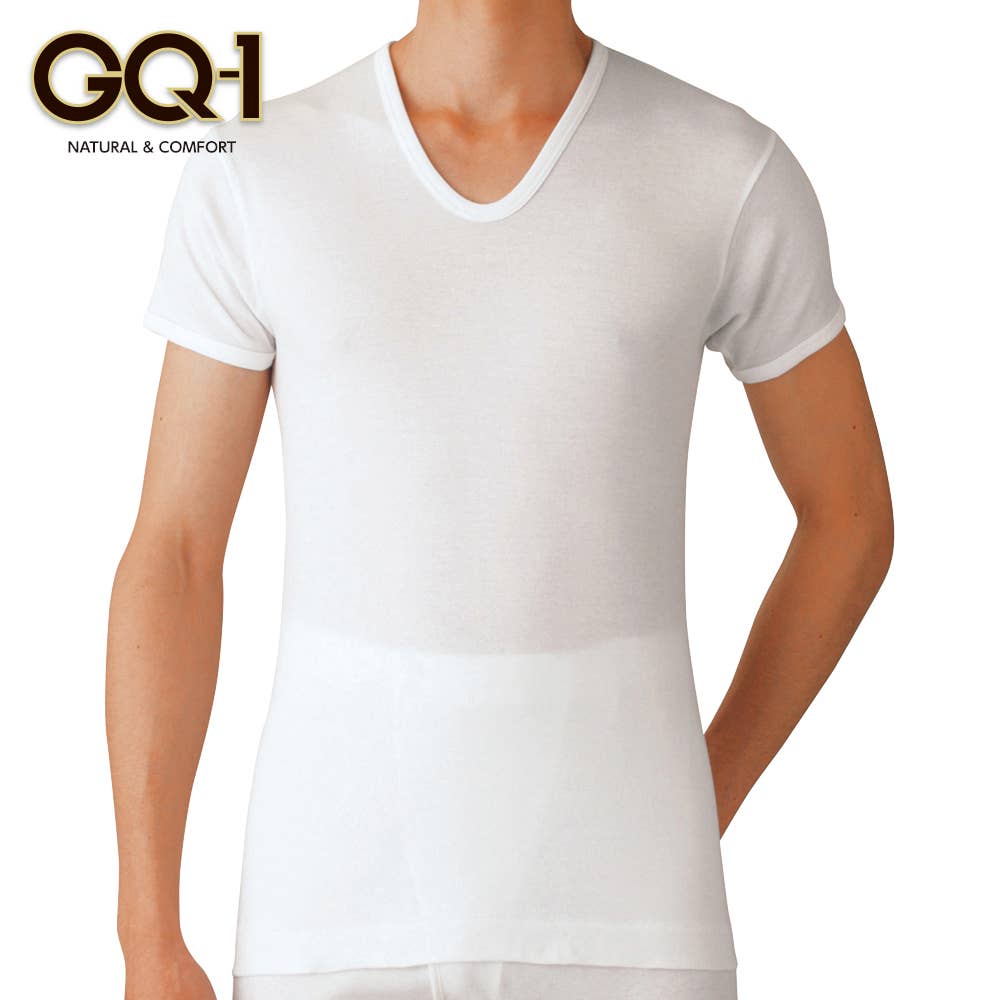 Short sleeve U-neck 2-piece set